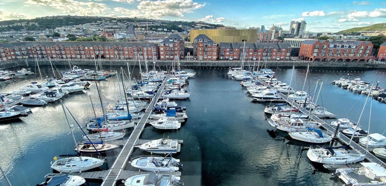 Artistic And Luxurious Apt With Sea View. Beach Side Swansea Exterior foto